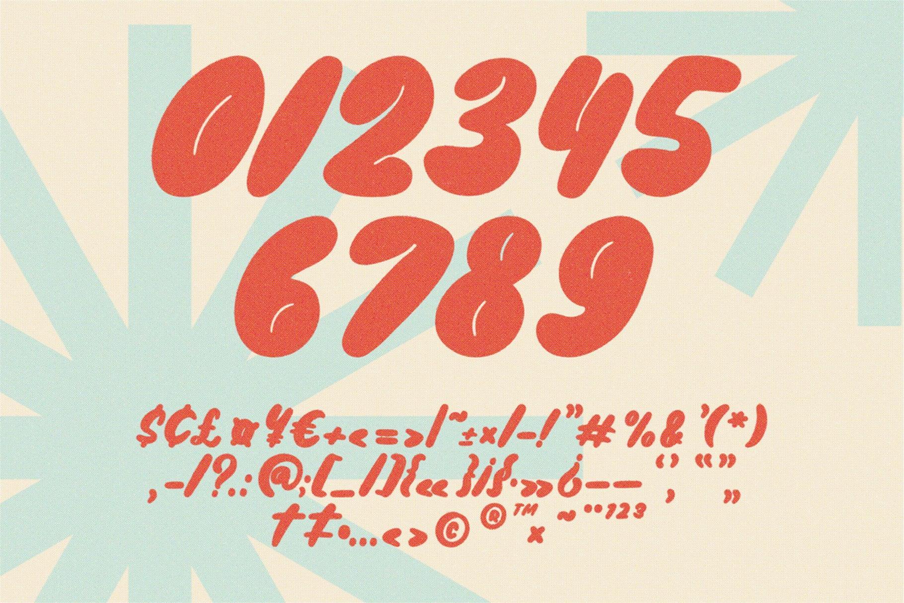 Abromies - Bold Fat Font