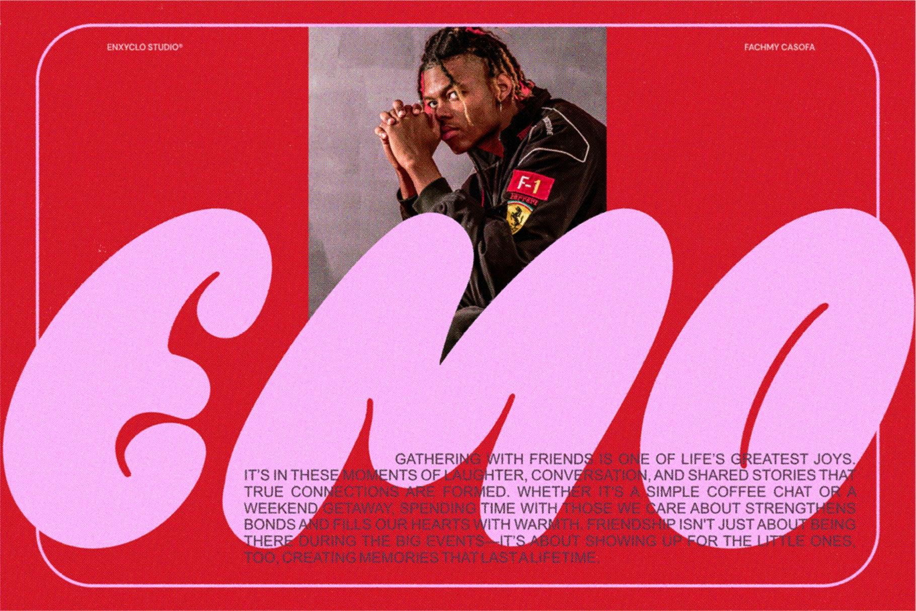 Abromies - Bold Fat Font