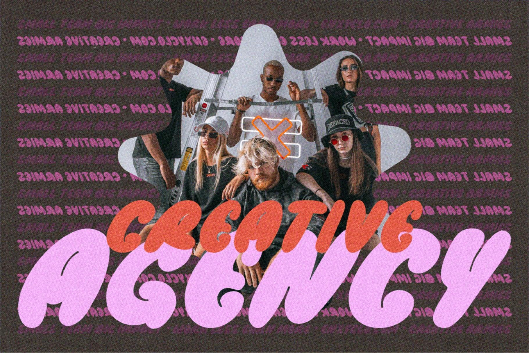 Abromies - Bold Fat Font