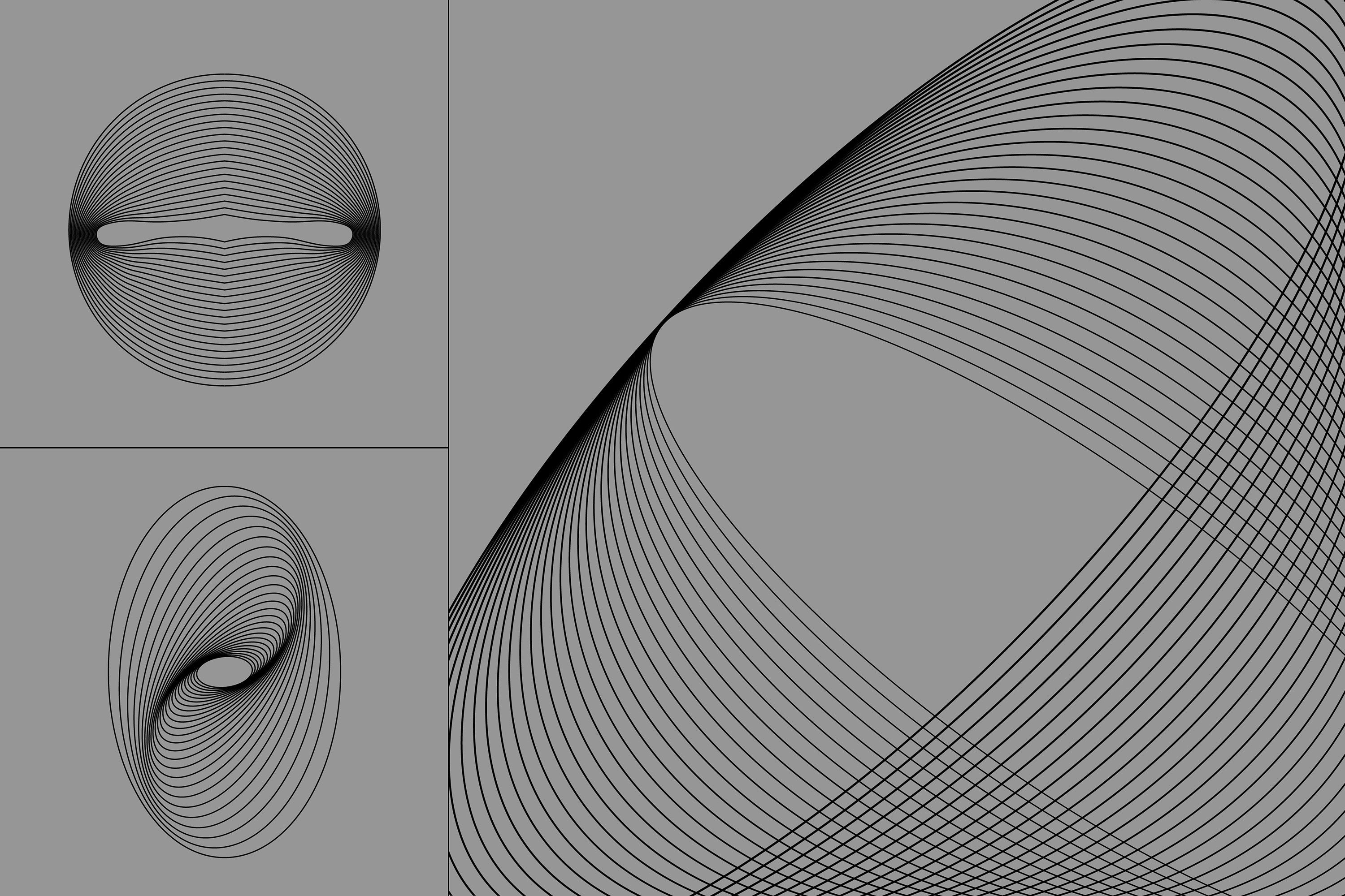 Abstract Twirls Elements Pack