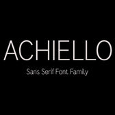 Achiello – Humanist Sans Serif