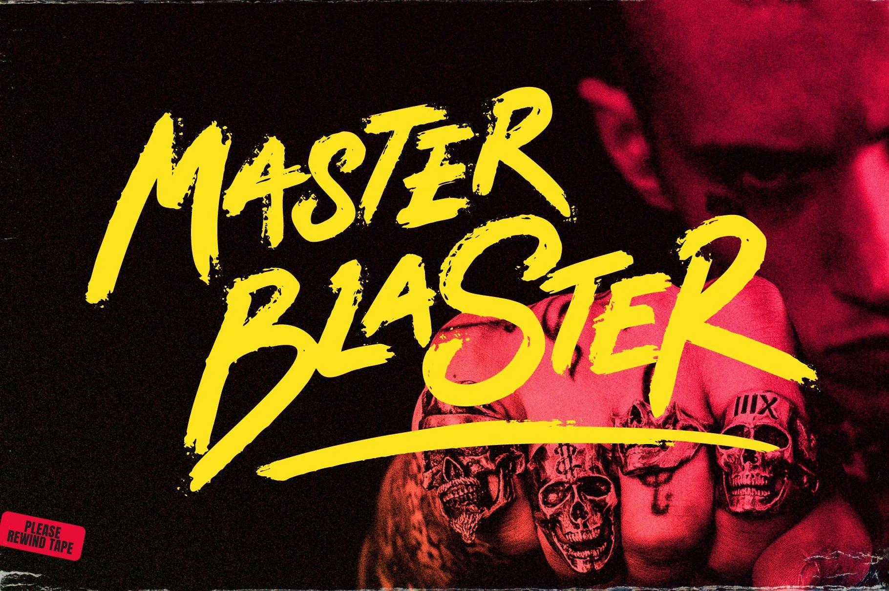 Action Hero - An Explosive Movie Title Font