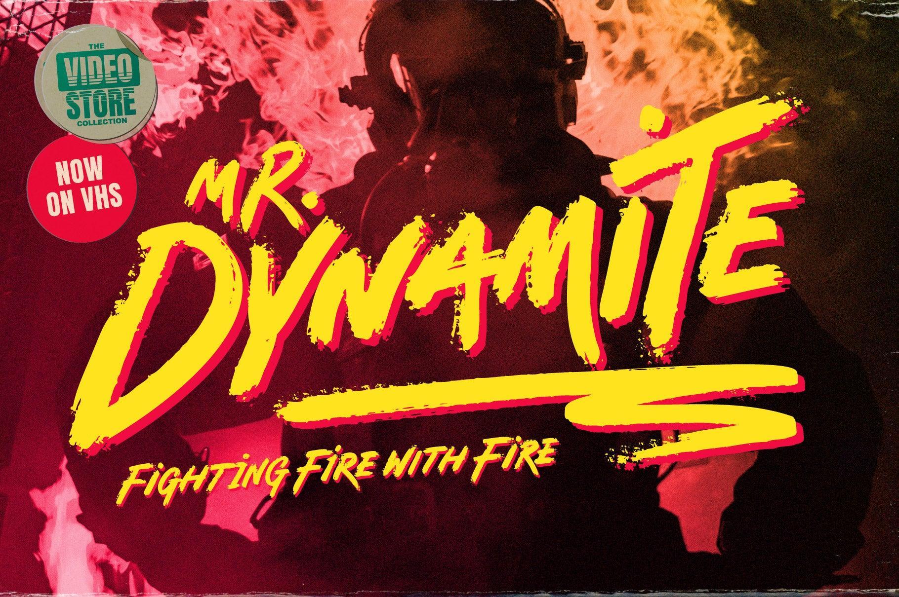 Action Hero - An Explosive Movie Title Font