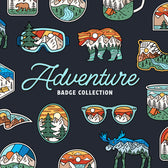 Adventure Badge Set