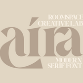 Aira – Modern Luxury Serif Font