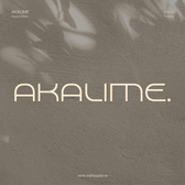 Akalime – Monoline Font