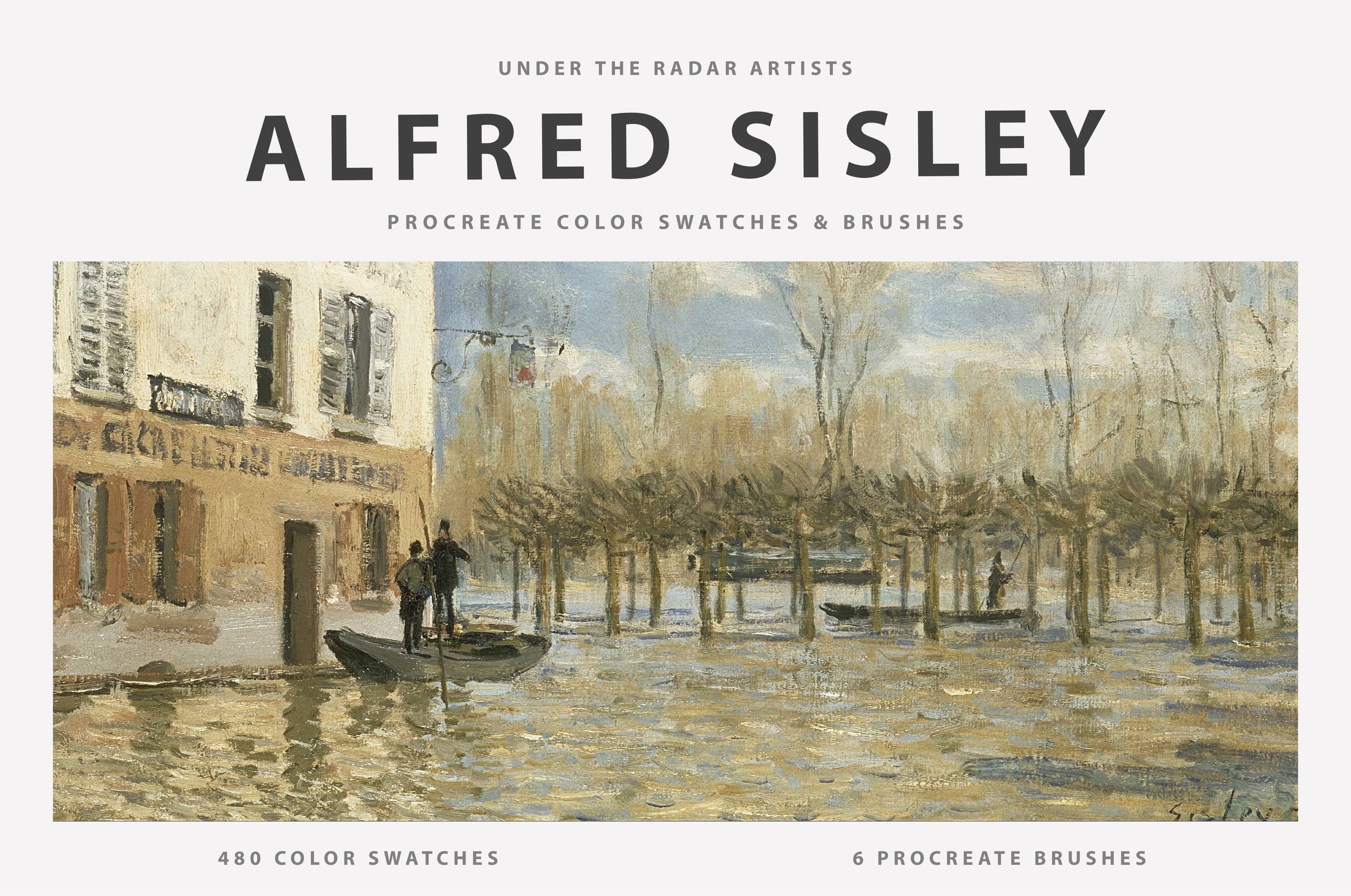 Alfred Sisley Procreate Kit