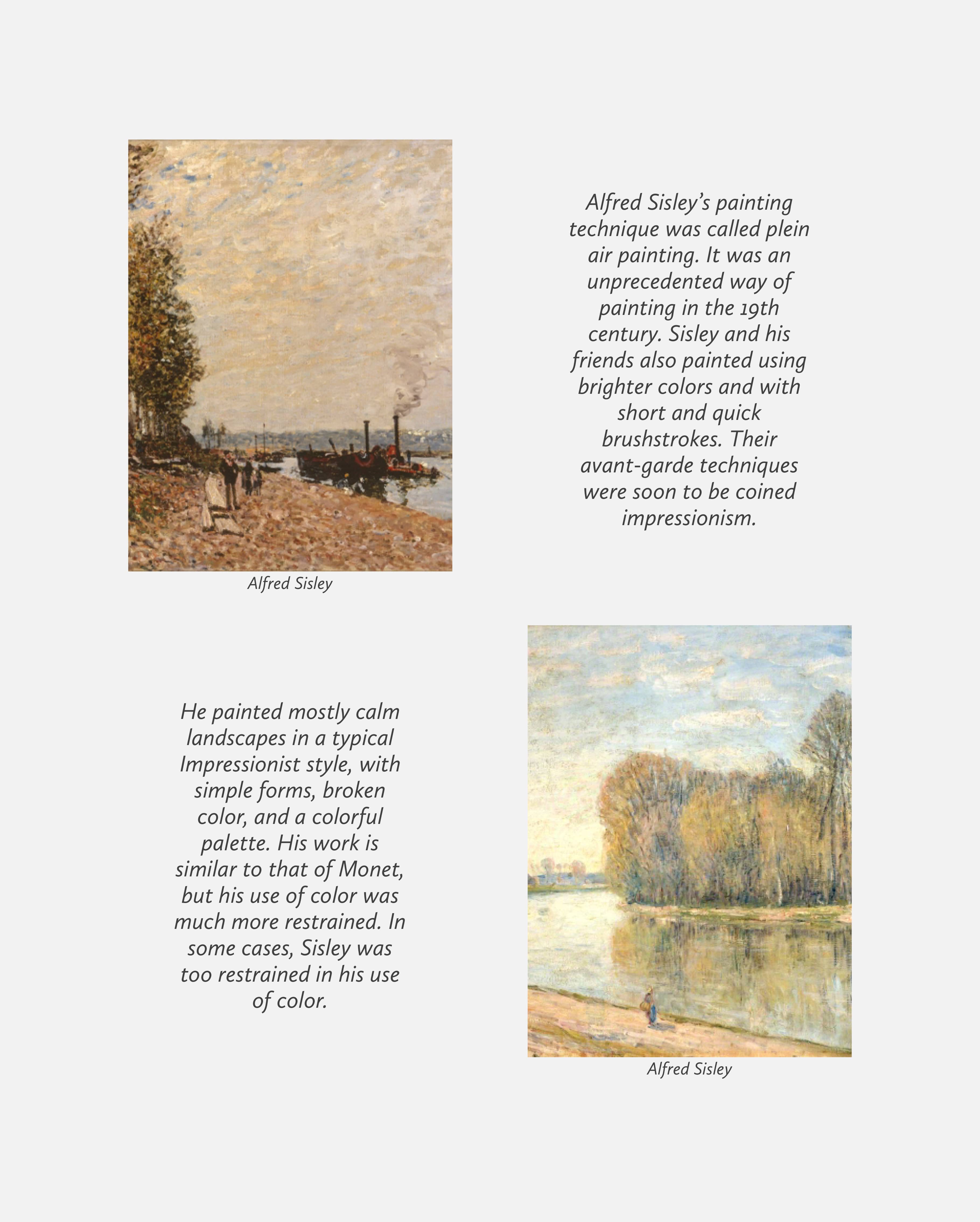 Alfred Sisley Procreate Kit