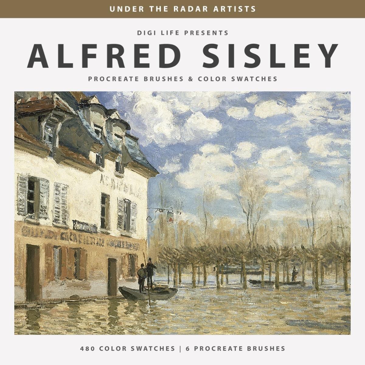 Alfred Sisley Procreate Kit