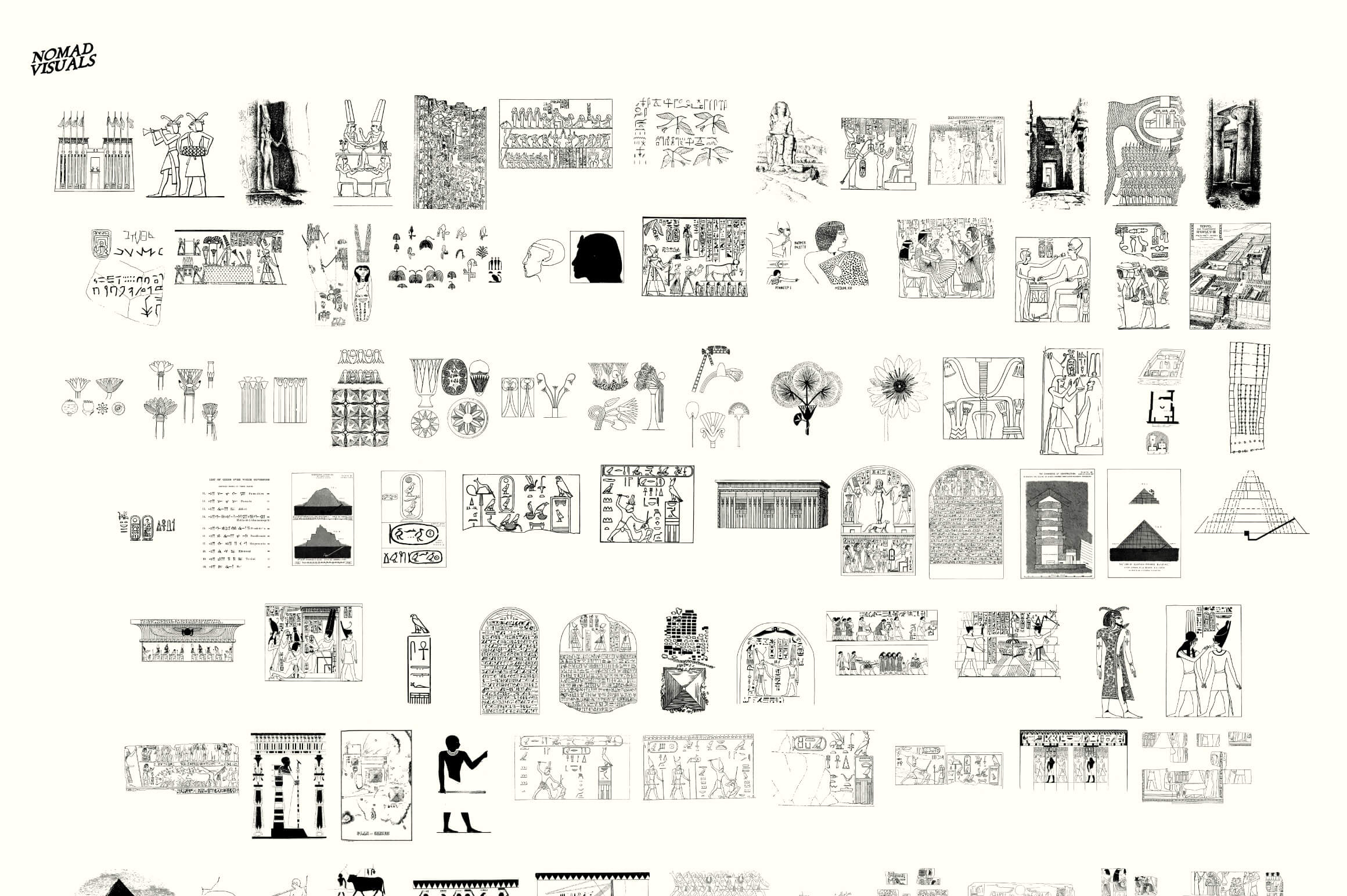 Ancient Egypt Illustrations