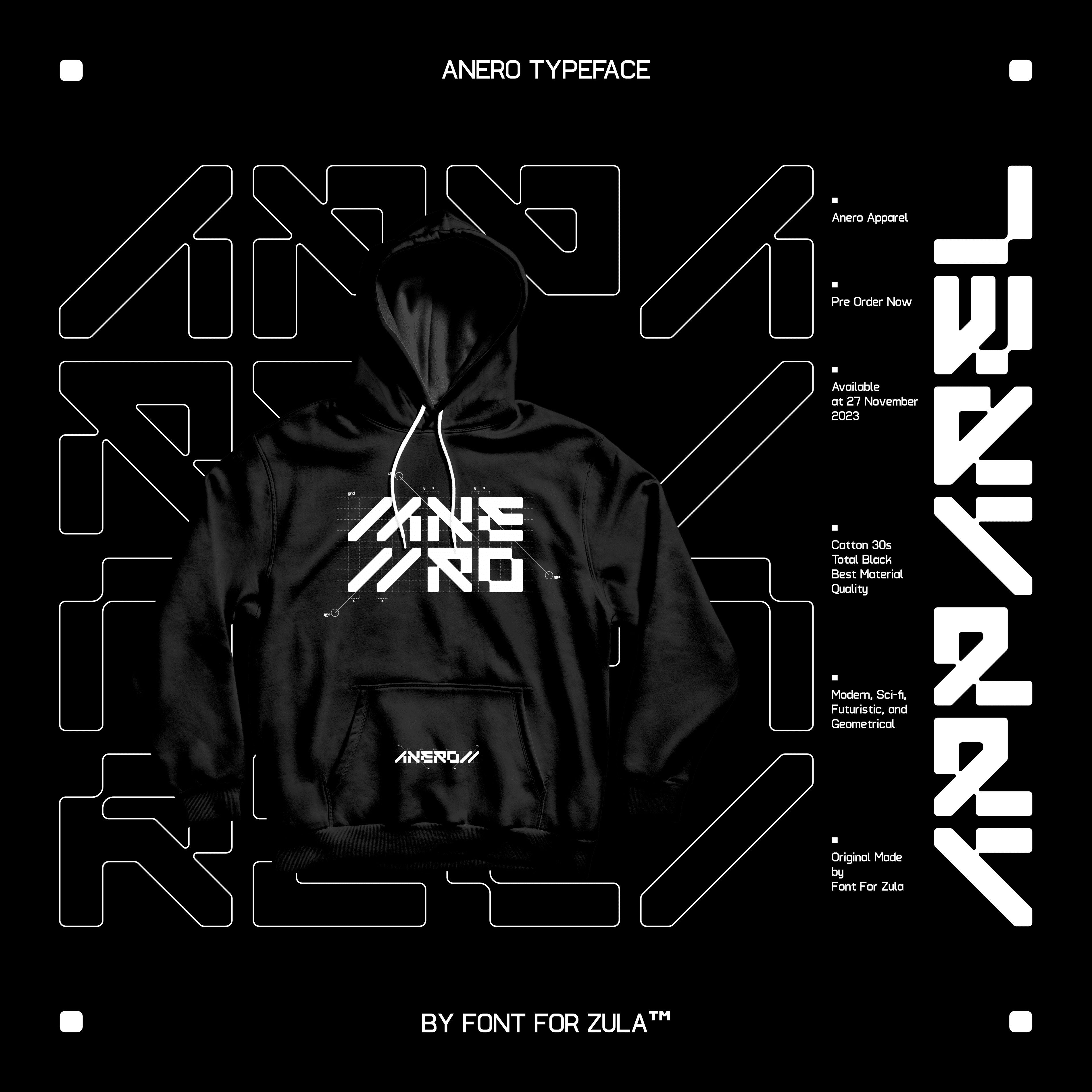 ANERO Typeface