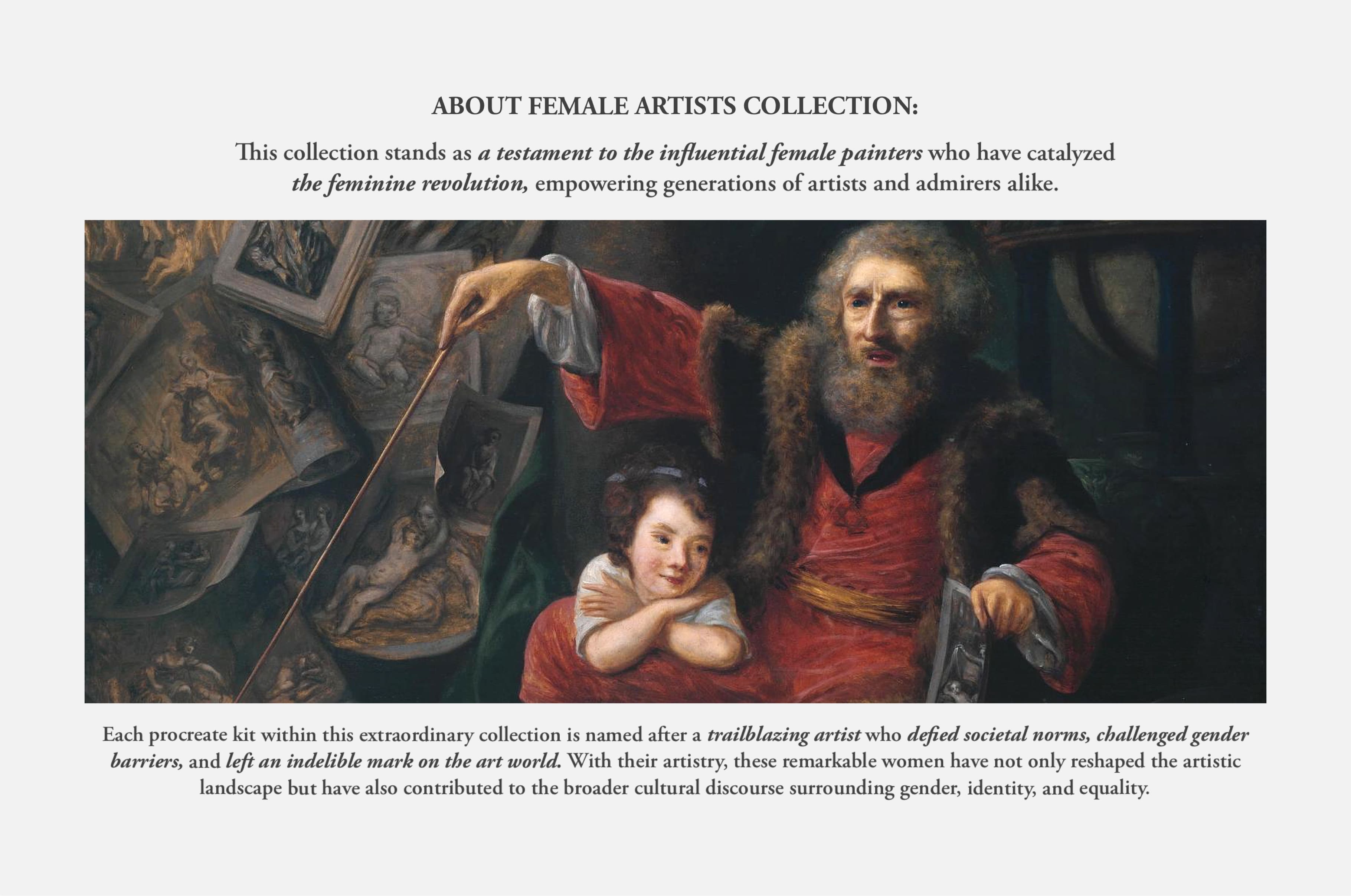 Angelica Kauffman Procreate Kit