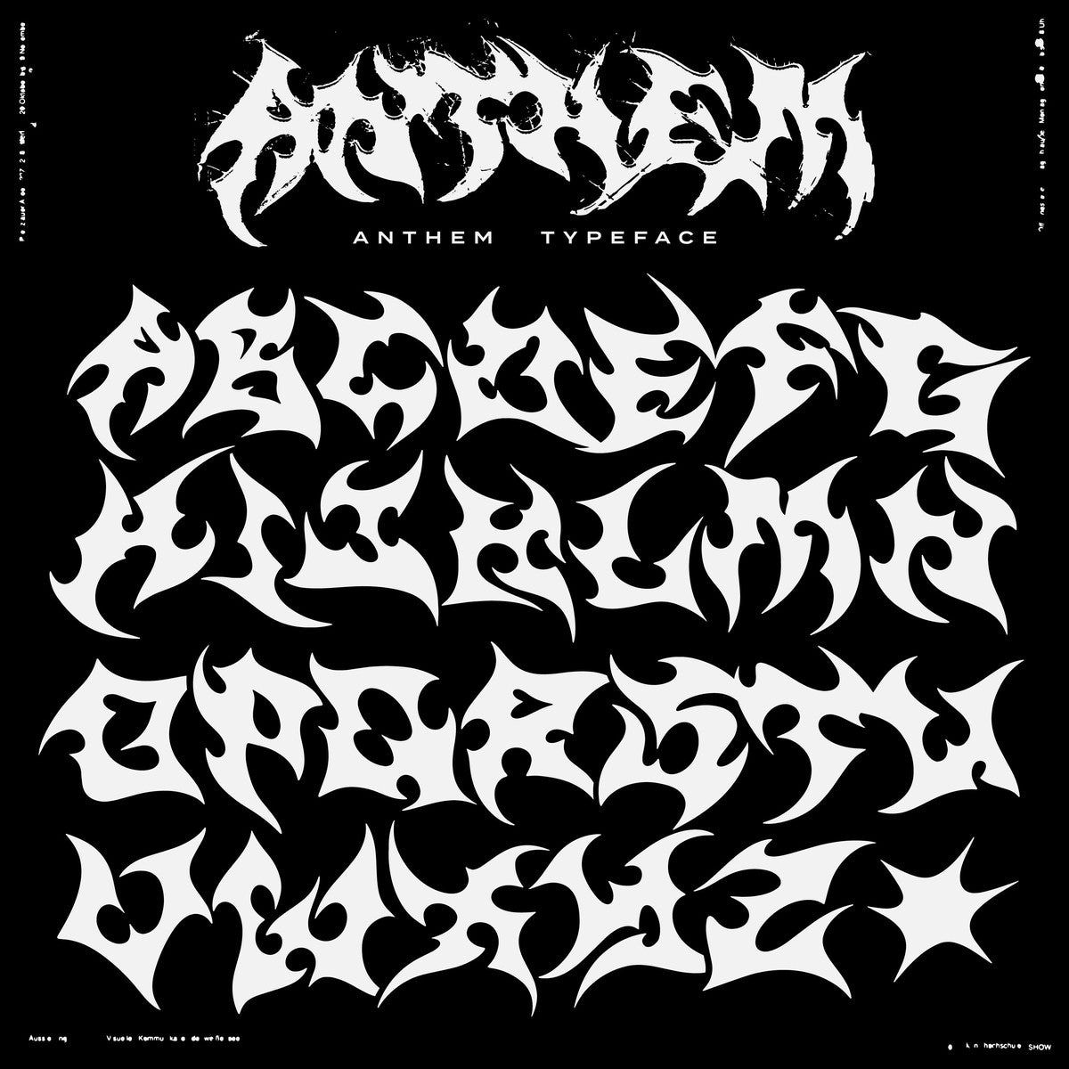 Anthem Typeface