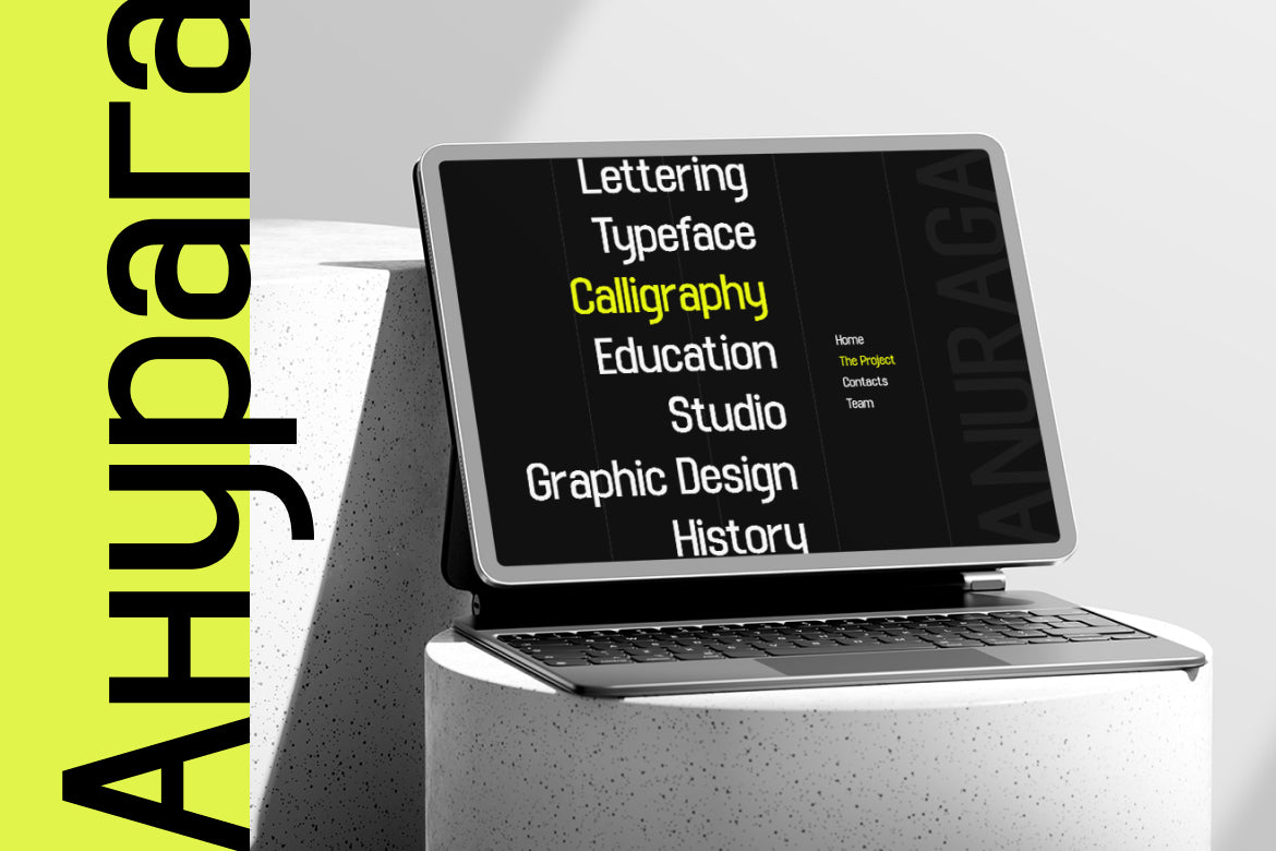 Anuraga Minimal Cyrillic Sans Serif Font by Vadova Studio, preview 6