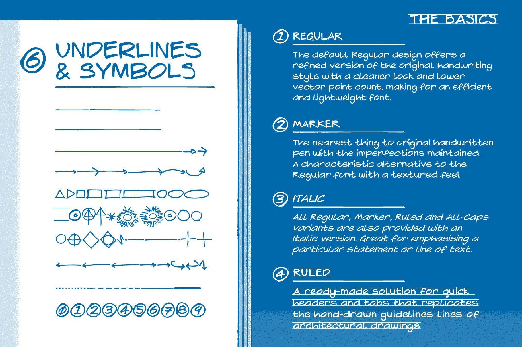 Architect Pro: Handwriting Font