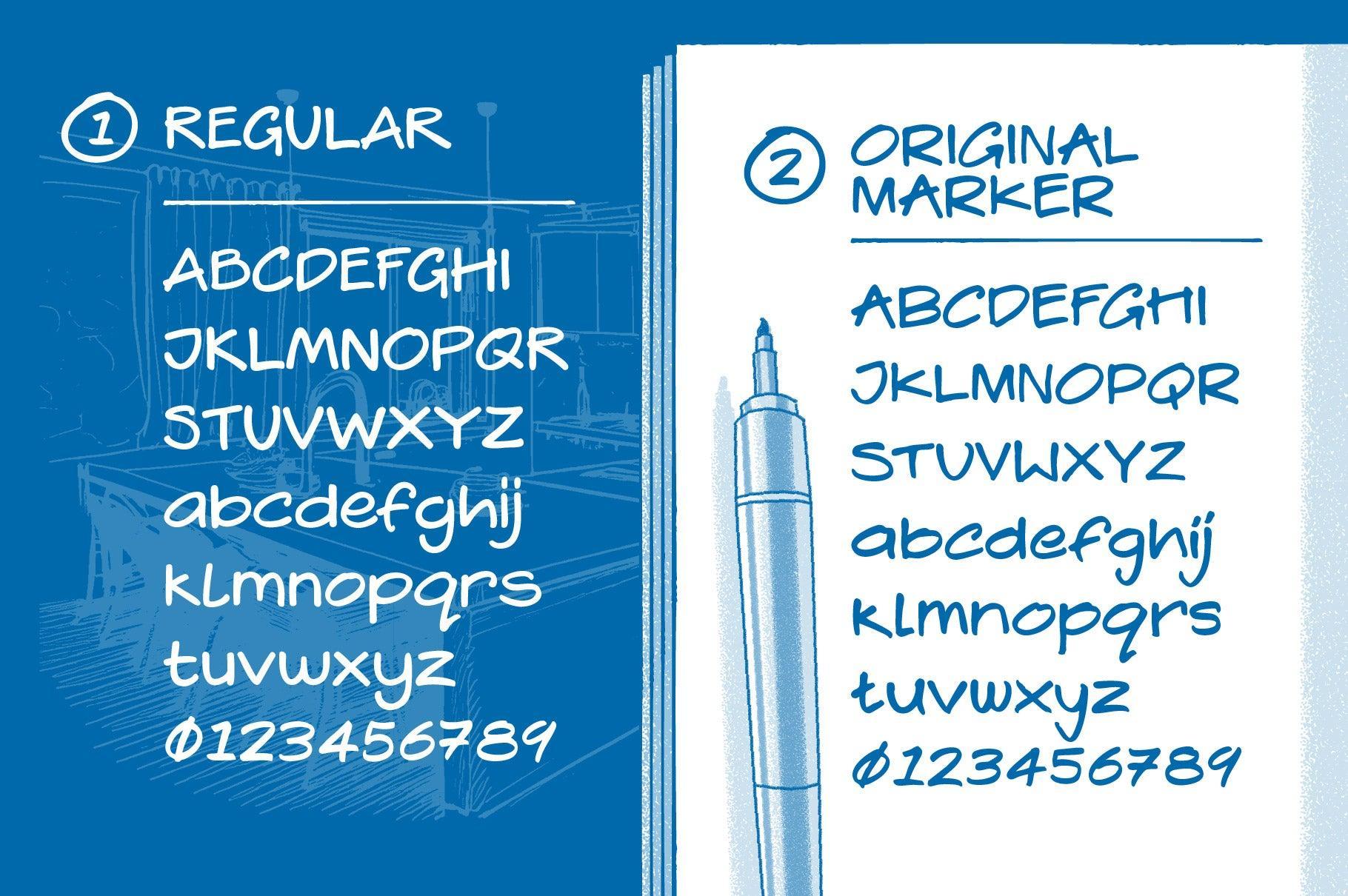 Architect Pro: Handwriting Font