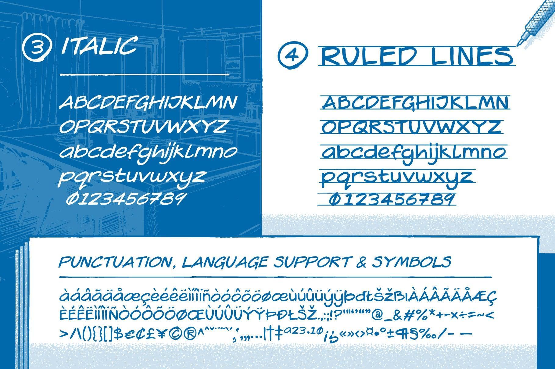 Architect Pro: Handwriting Font