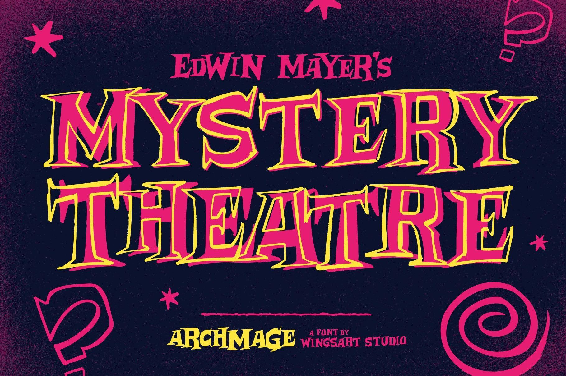 Archmage - A Phantasmagorical Serif Font