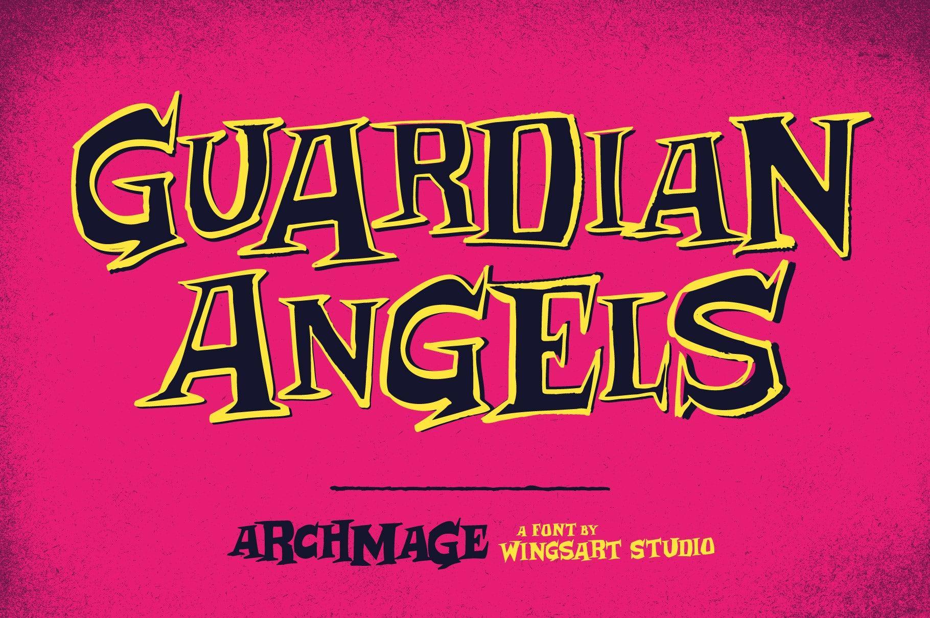 Archmage - A Phantasmagorical Serif Font