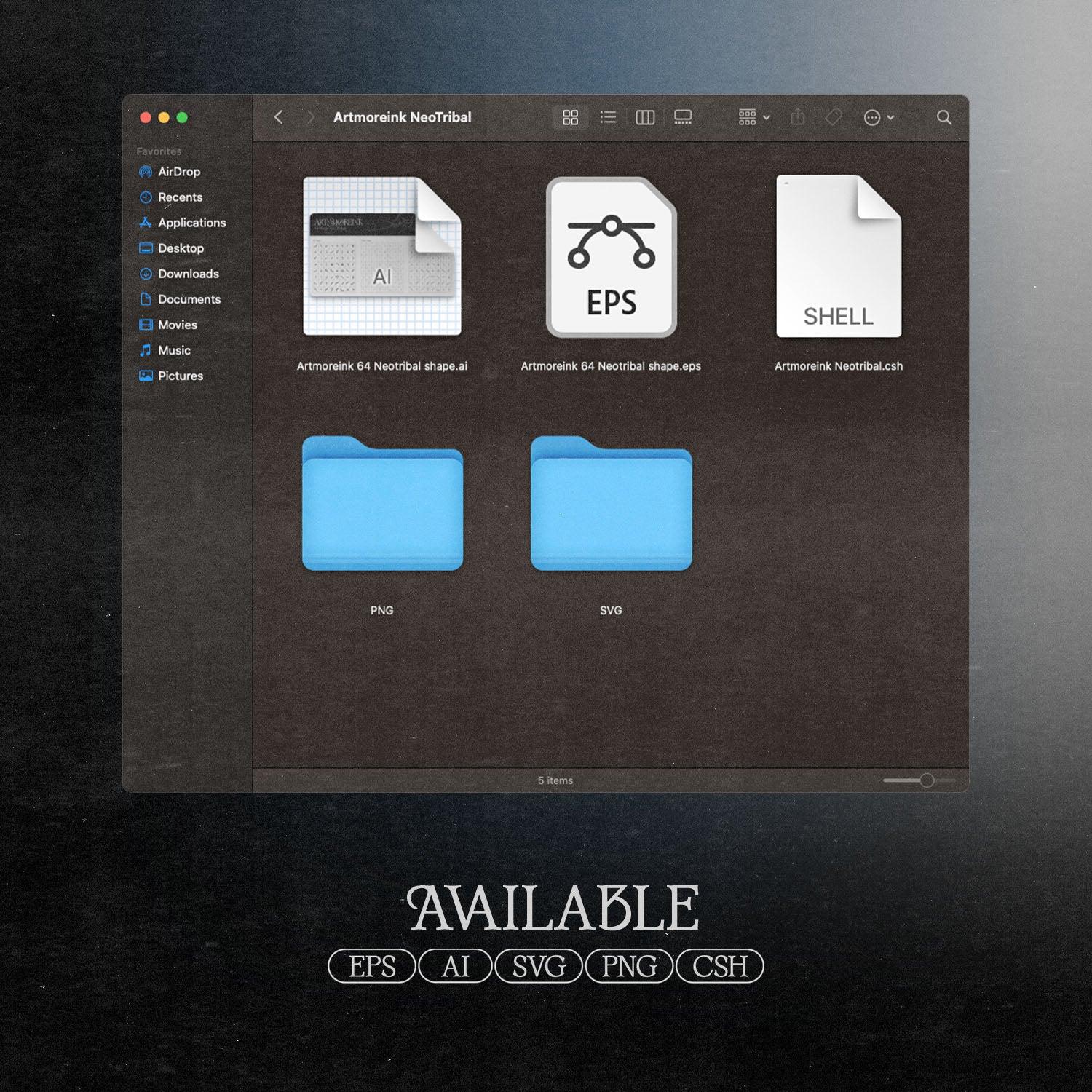 Artmoreink Neotribal