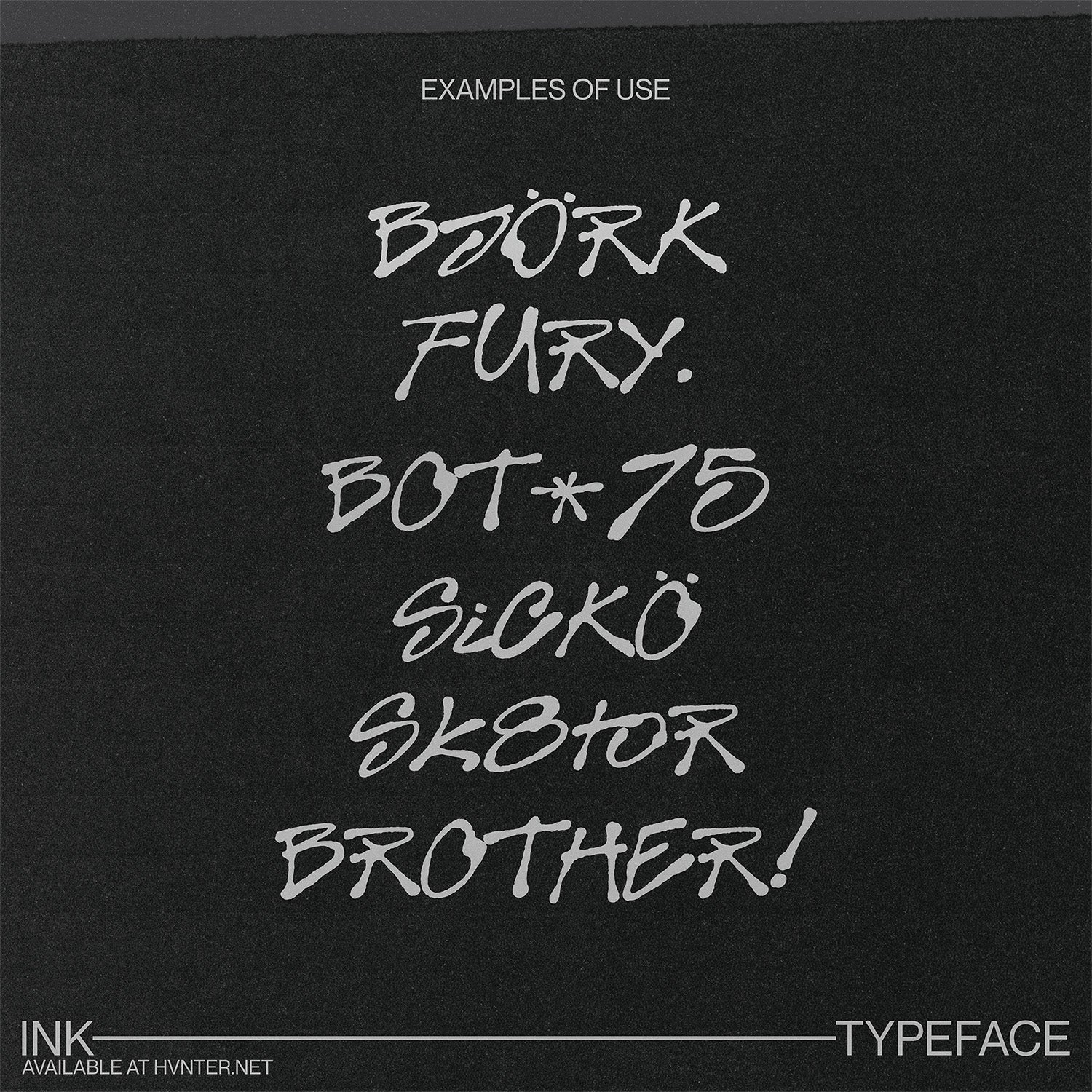 BADGER Typeface