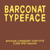Barconat Rough Sans Serif
