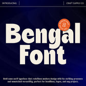 Bengal – Retro Font