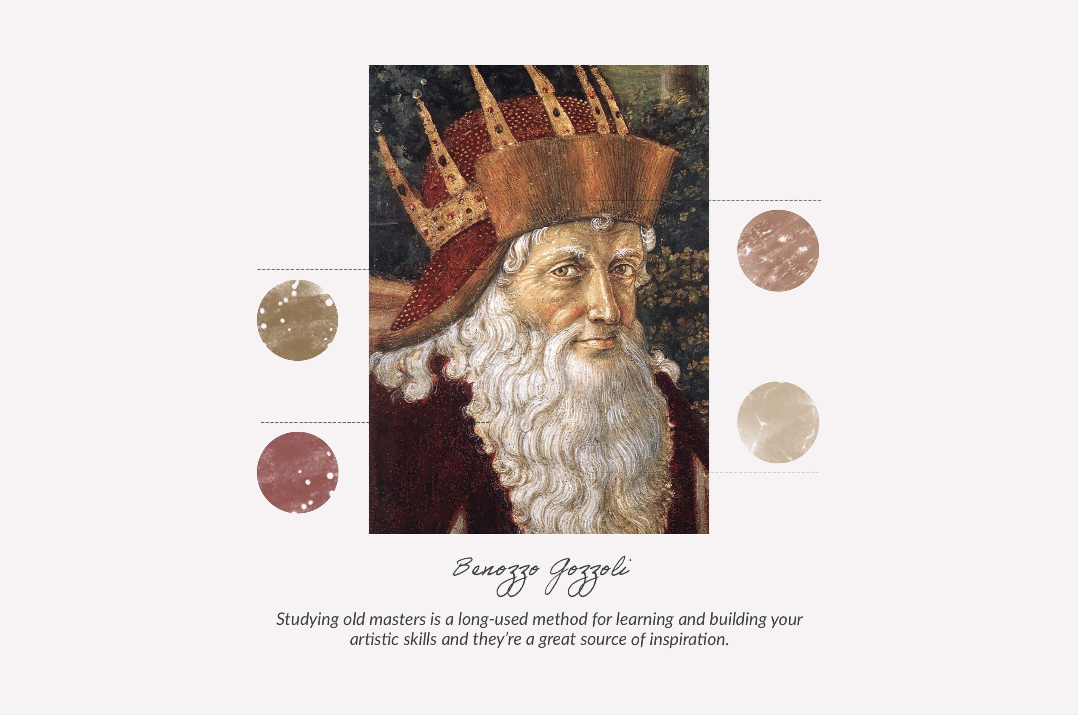 Benozzo Gozzoli Procreate Brushes & Color Palettes