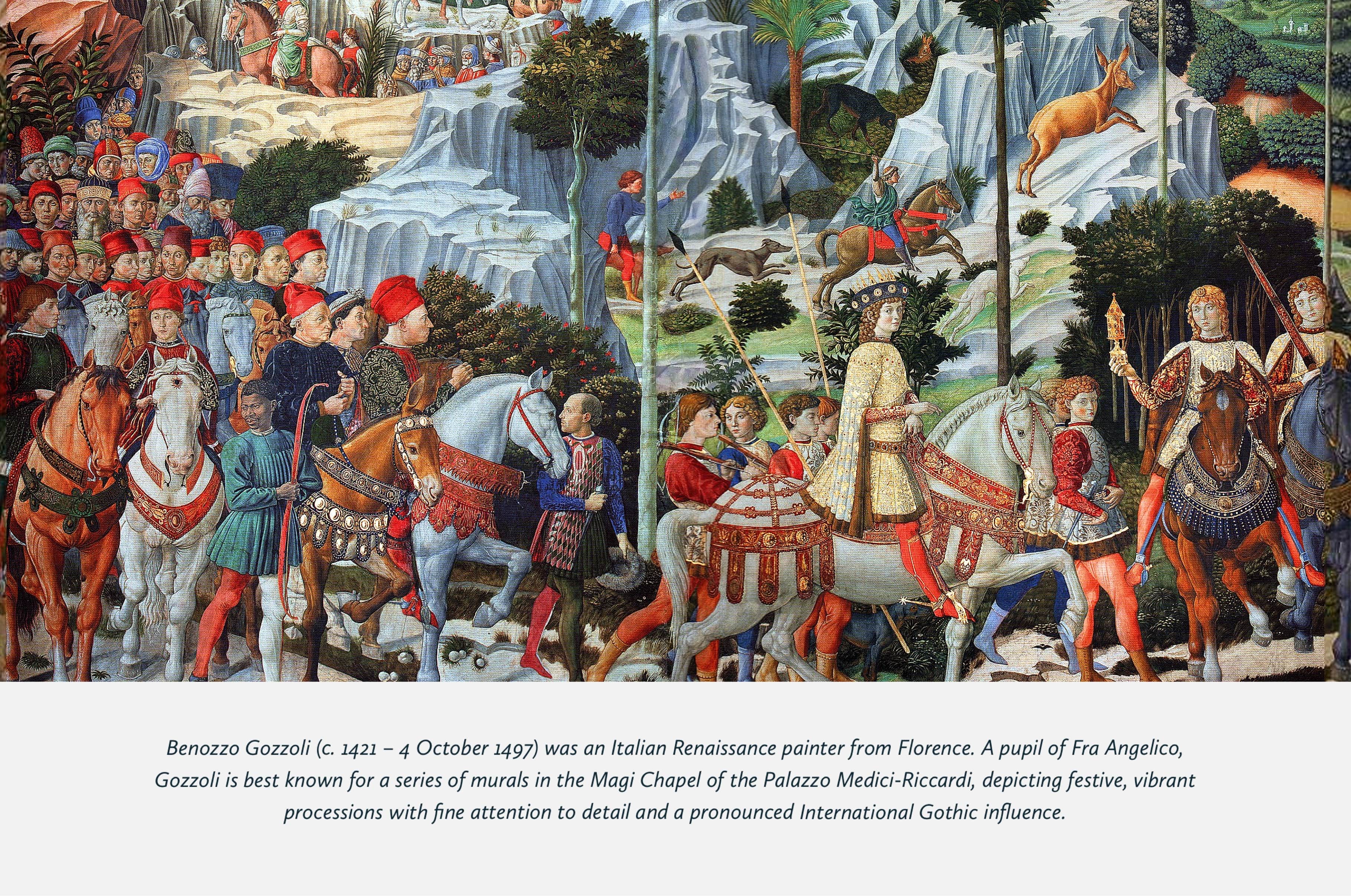 Benozzo Gozzoli Procreate Brushes & Color Palettes