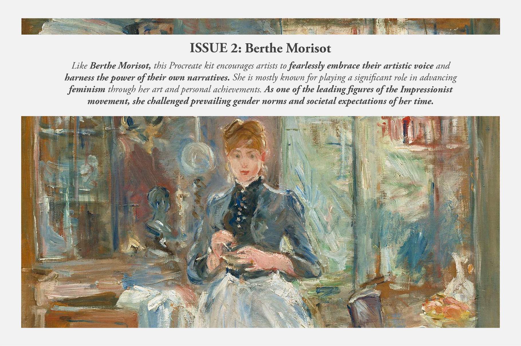 Berthe Morisot Procreate Kit