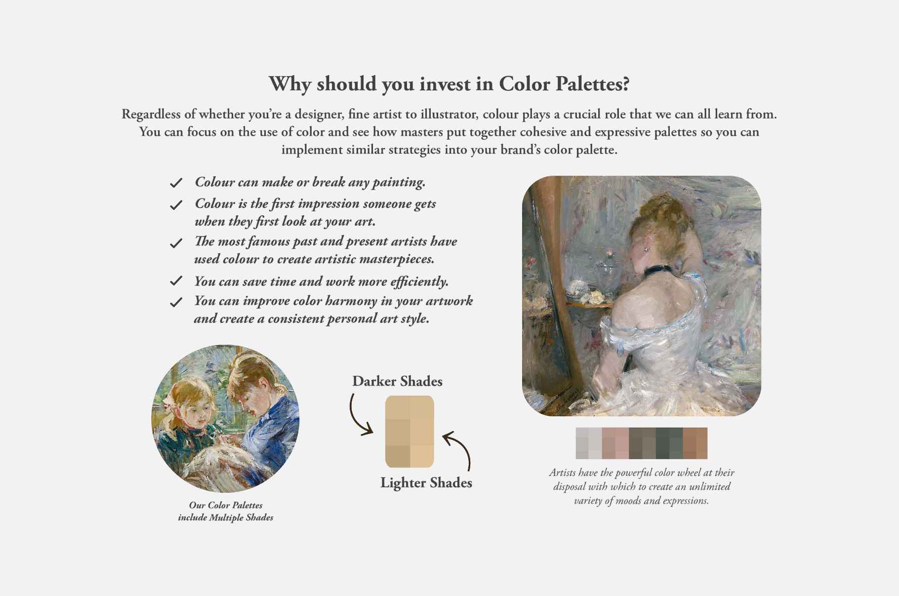 Berthe Morisot Procreate Kit