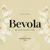 Bevola - Modern Elegant Serif Font