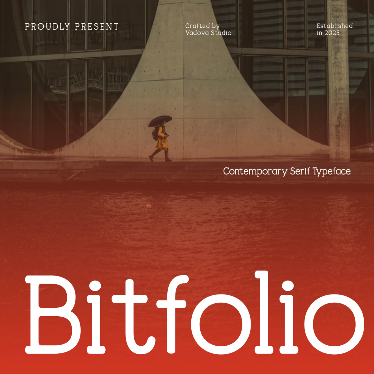Bitfolio Contemporary Serif Font by Vadova Studio, preview 1