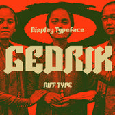 Black Gedrik - Ethnic Blackletter