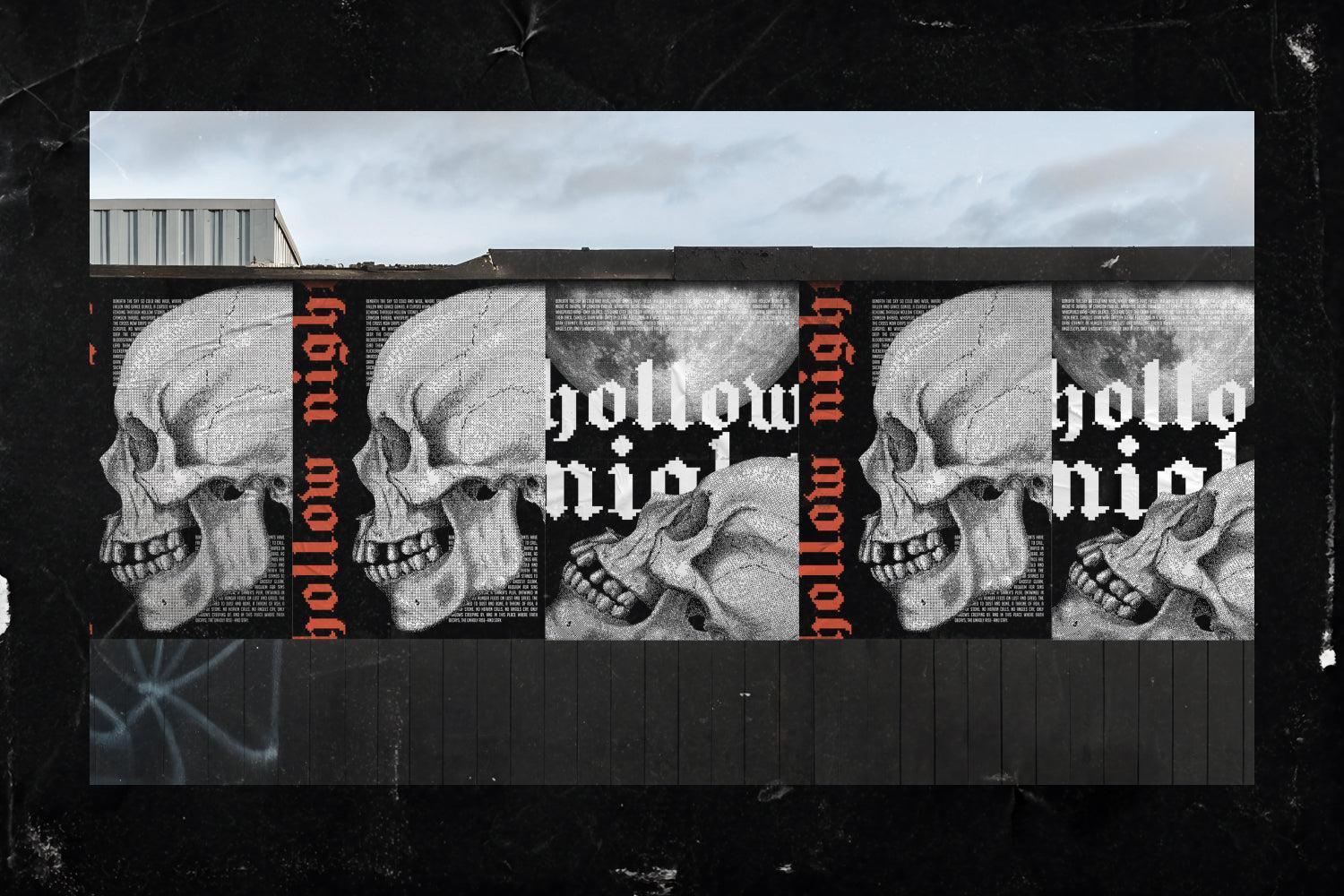 Blackletter Bit Display