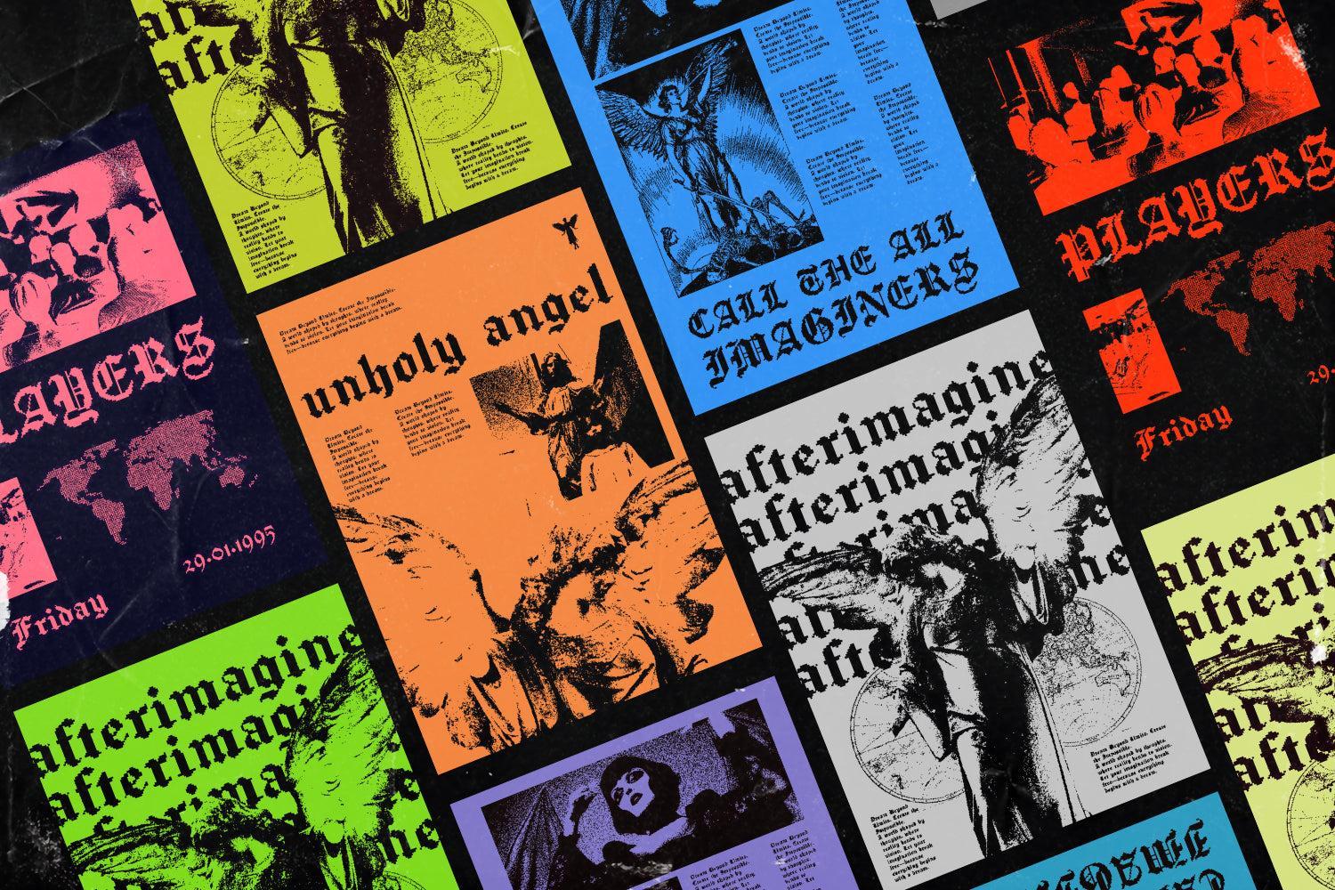 Blackletter Bit Display