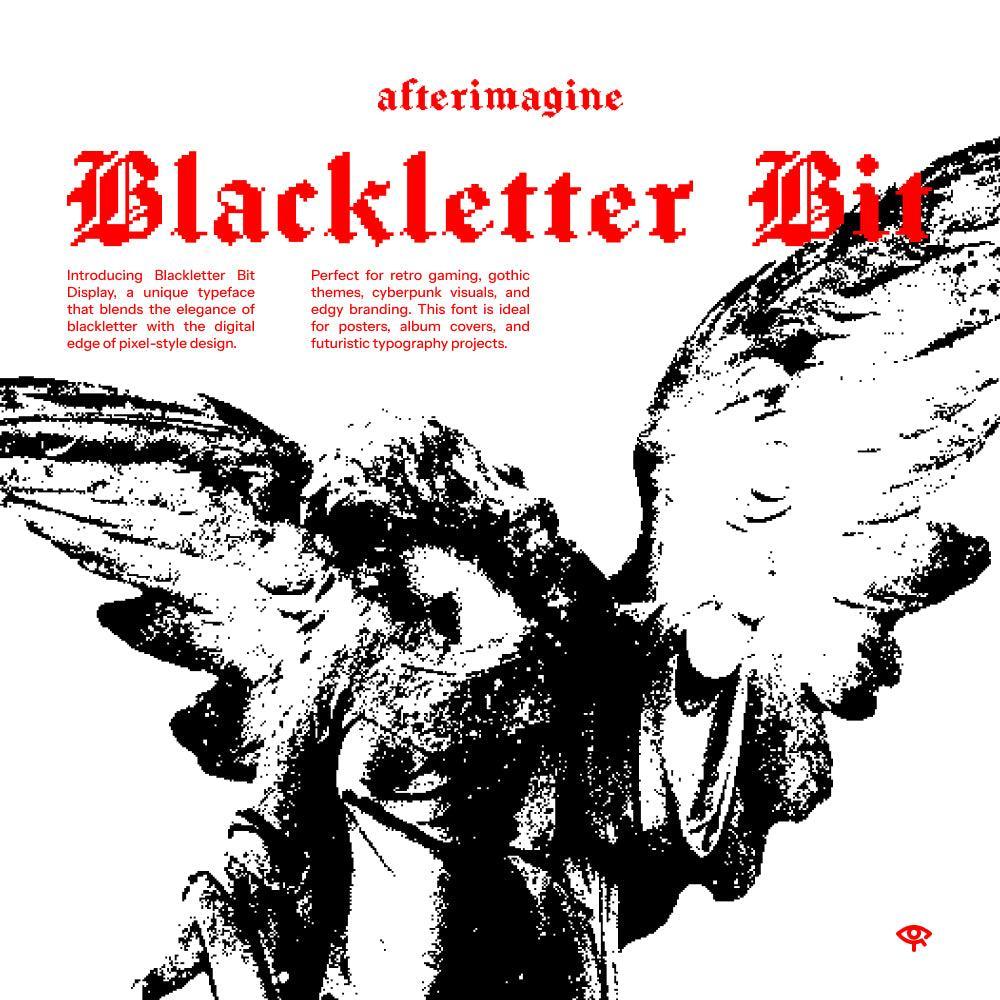 Blackletter Bit Display