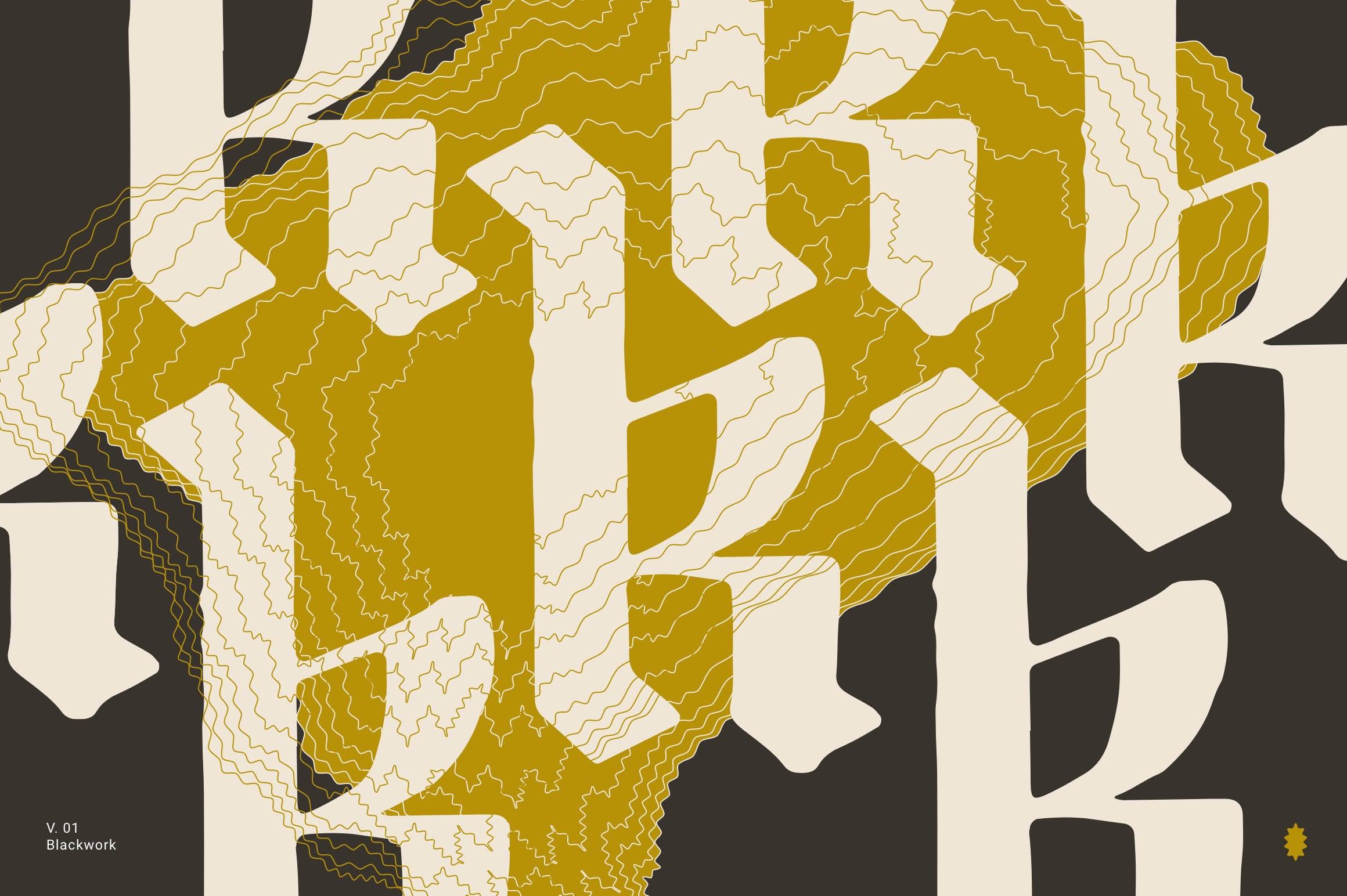 Blackwork Regular Font