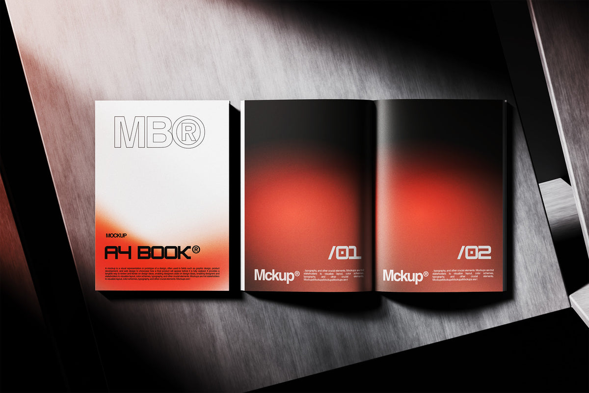 Book A4 Mockup by Morrobati, preview 3