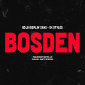 Bosden Font