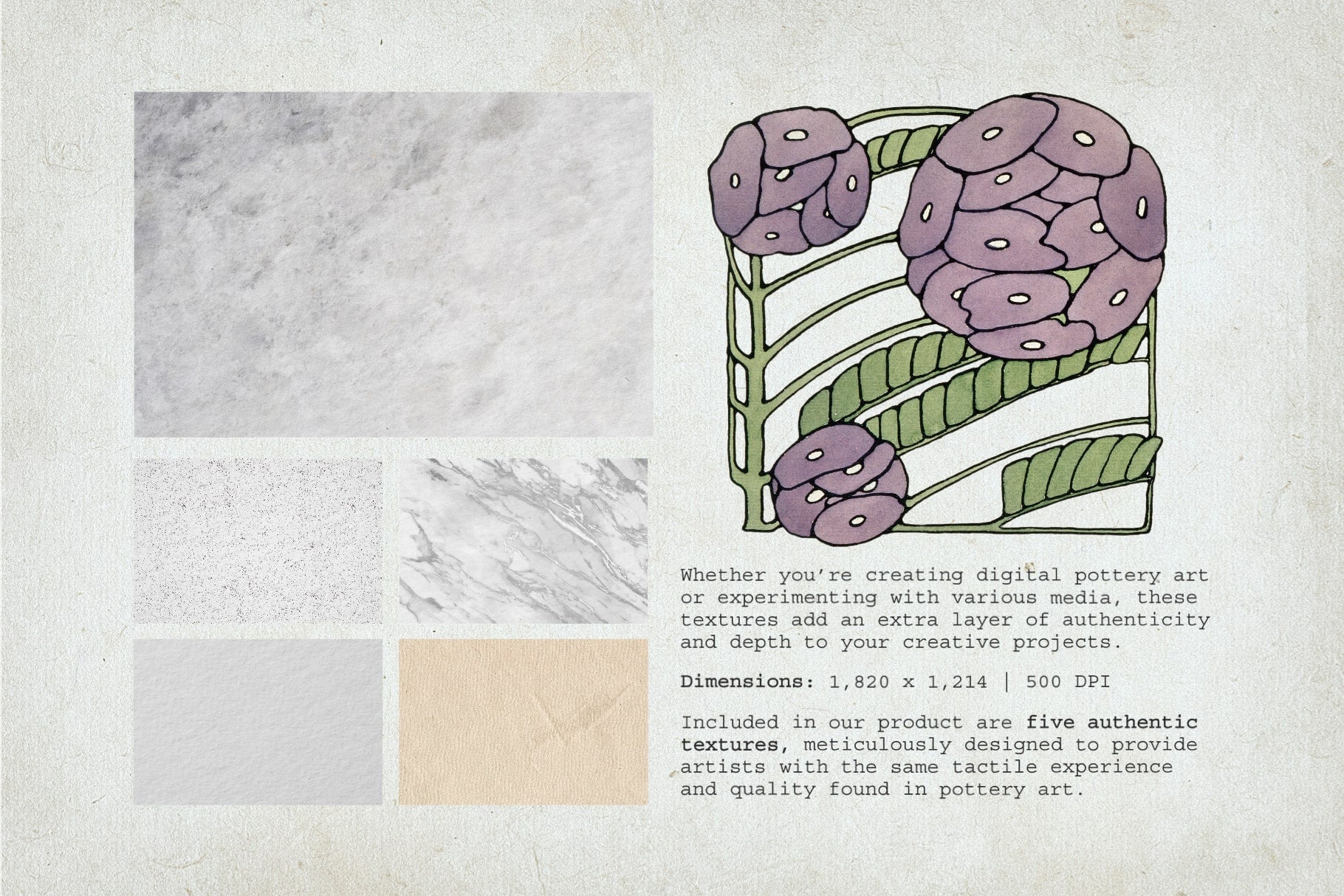 Botanical Watercolor Procreate Kit