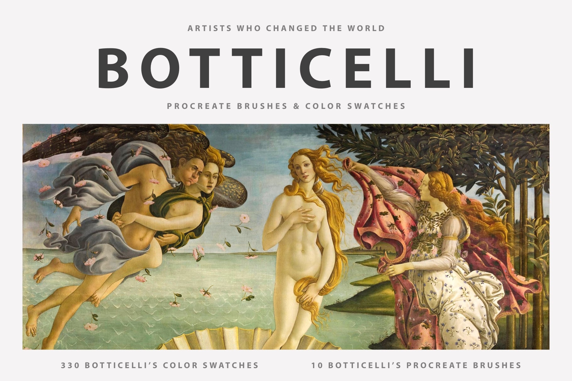 Botticelli Procreate Kit