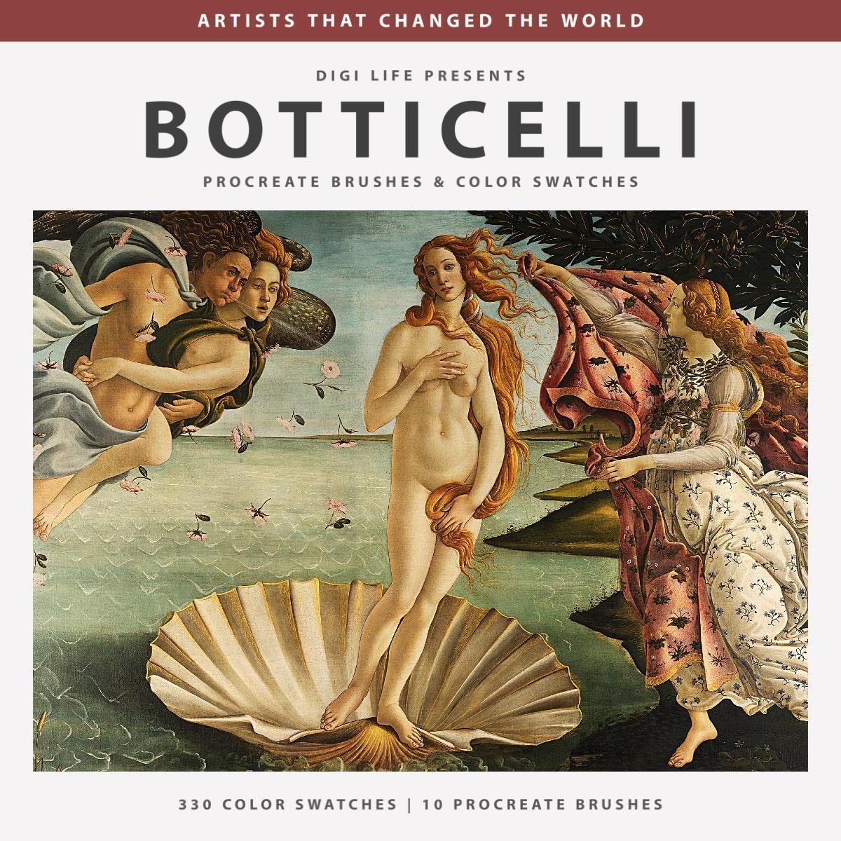Botticelli Procreate Kit