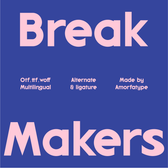 Break Makers Modern Sans Serif