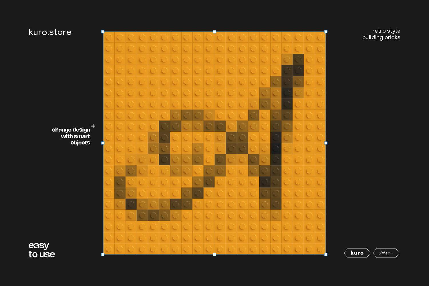 bricks - Photoshop Template