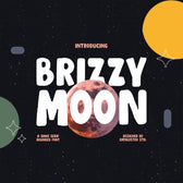 Brizzy Moon Sans Serif Rounded Font