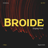 Broide – Display Serif