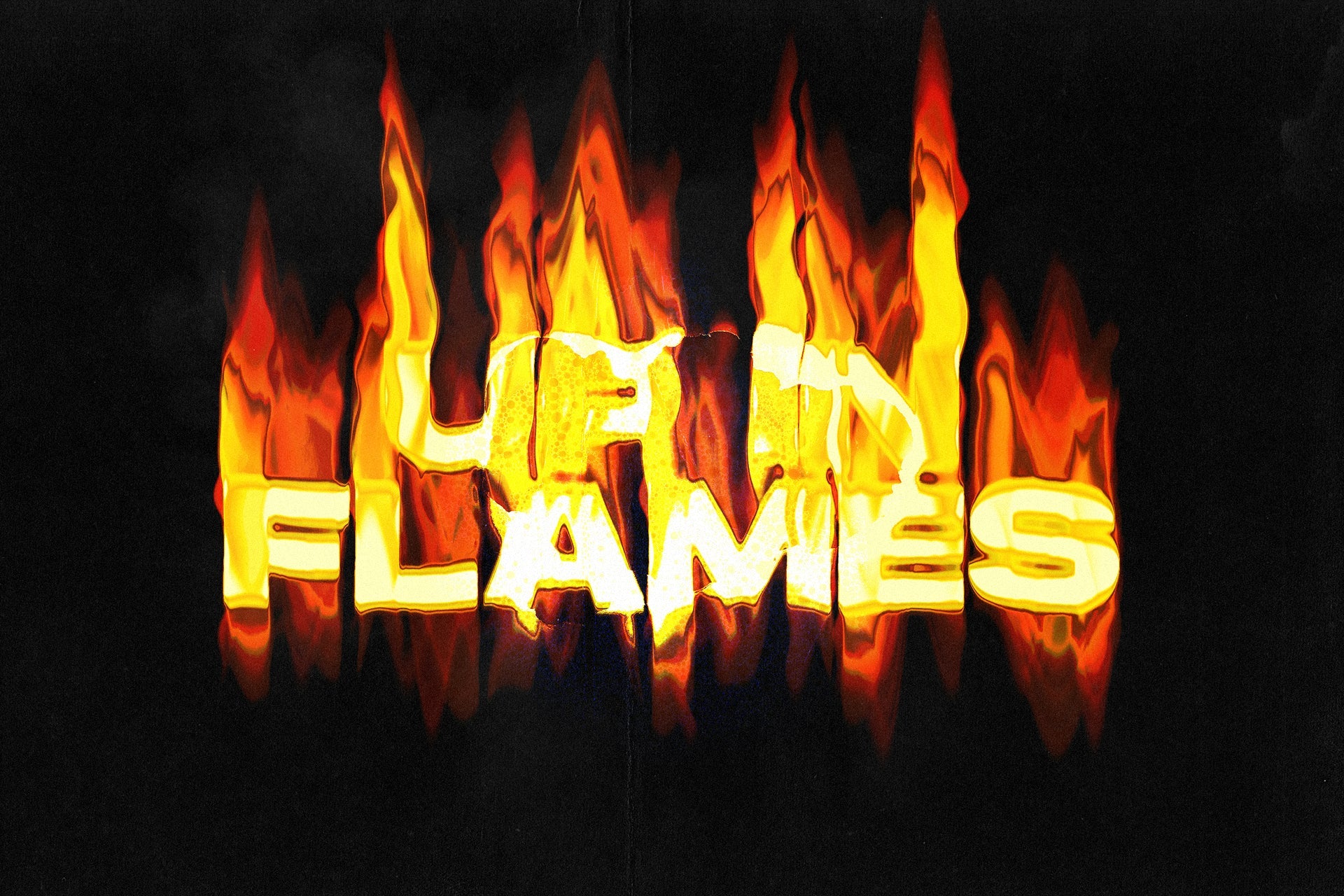Burnt Flaming Text Effect