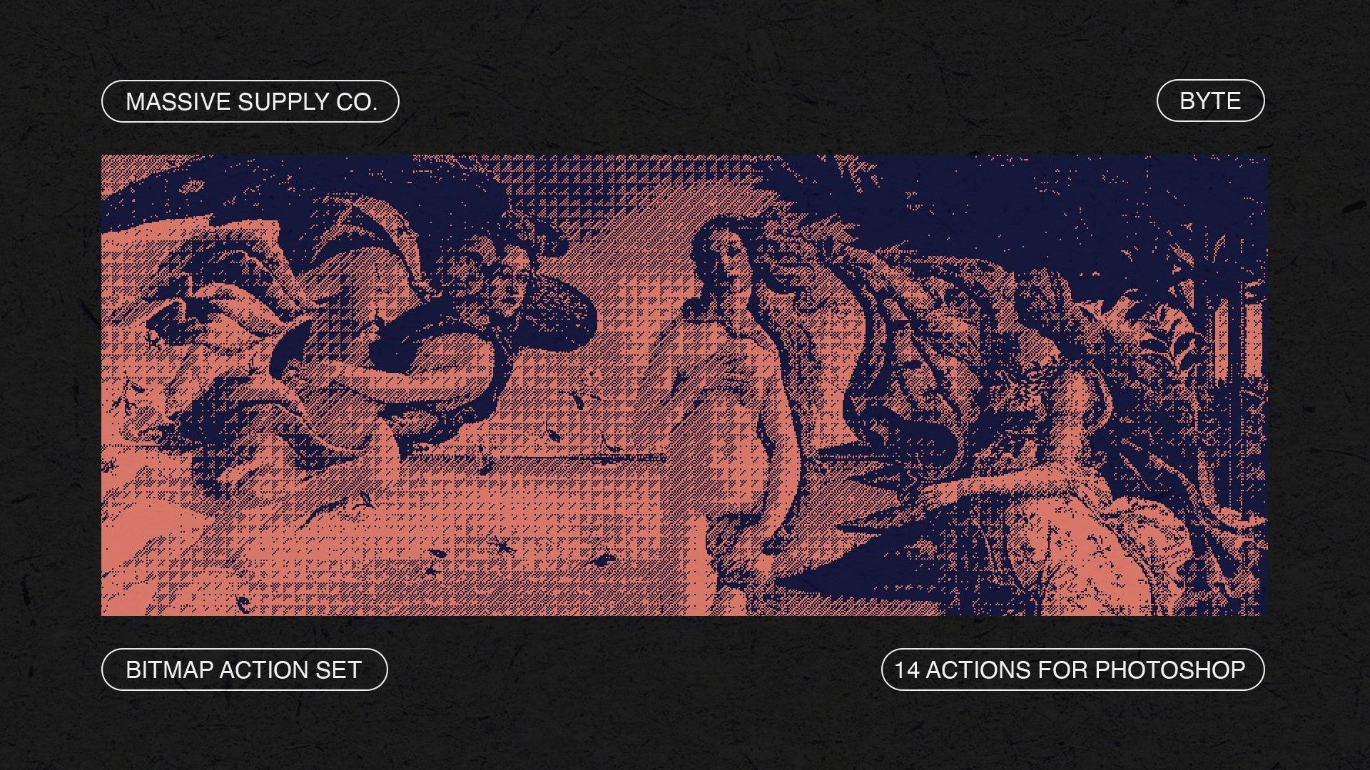 BYTE - Bitmap Actions for Photoshop