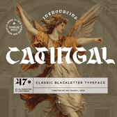 Caatingal - Classic Blackletter Display Font